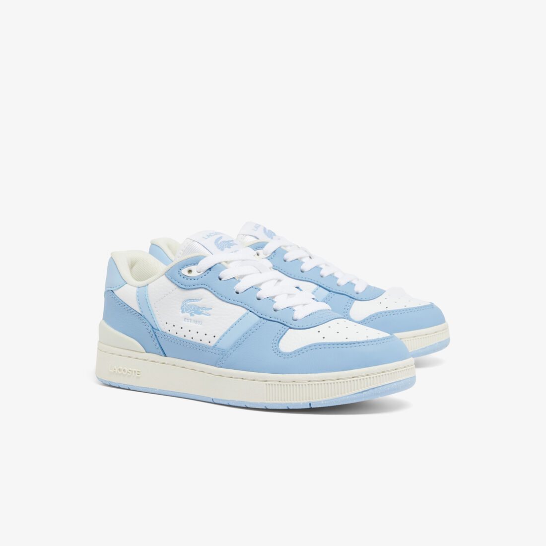 مجموعة أحذية رياضية جلدية للنساء T-Clip Women's T-Clip Set Leather Sneakers - 48SFA0052-1T3