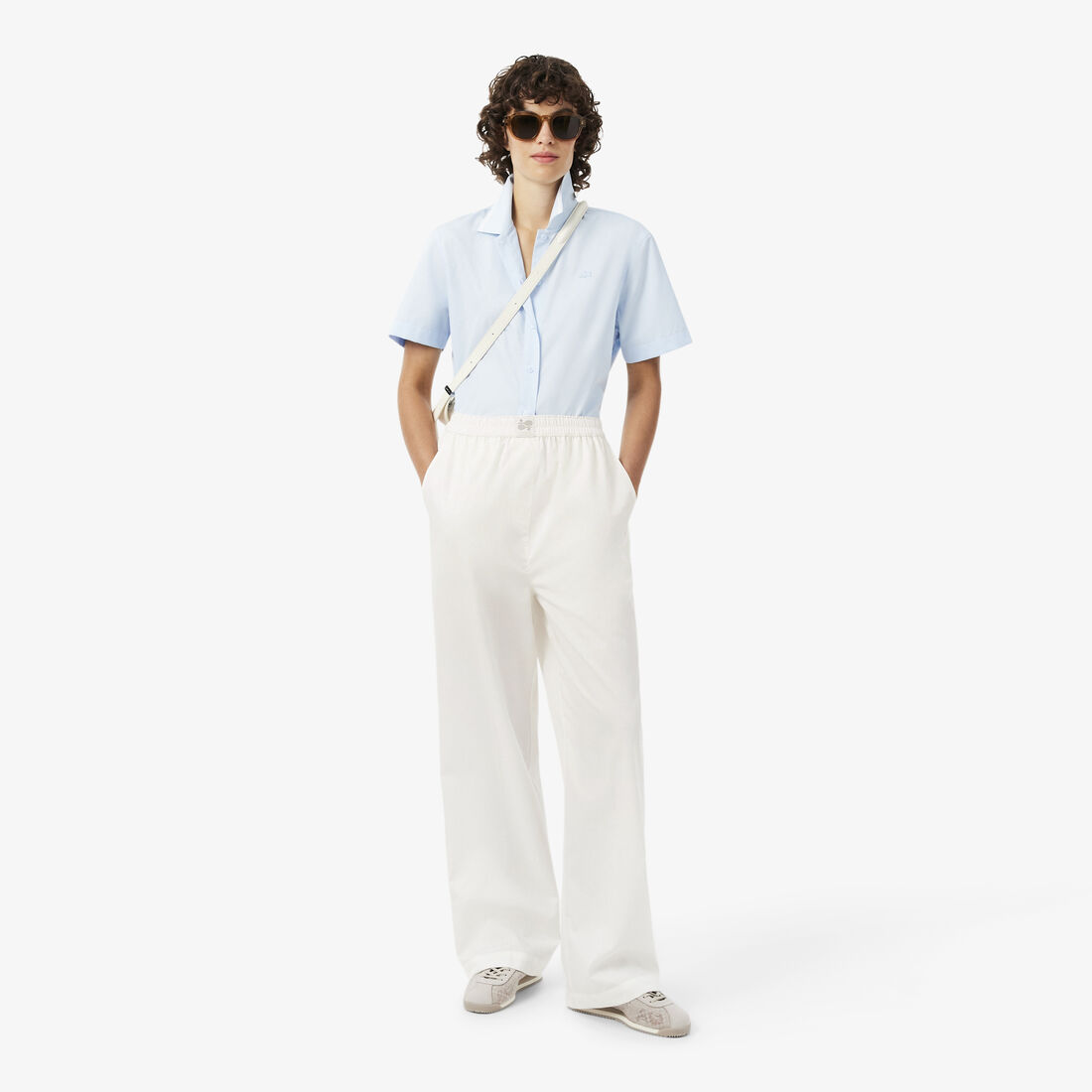 Wide Fit Cotton Petit Pique Pants lacoste wide fit cotton petit pique pants