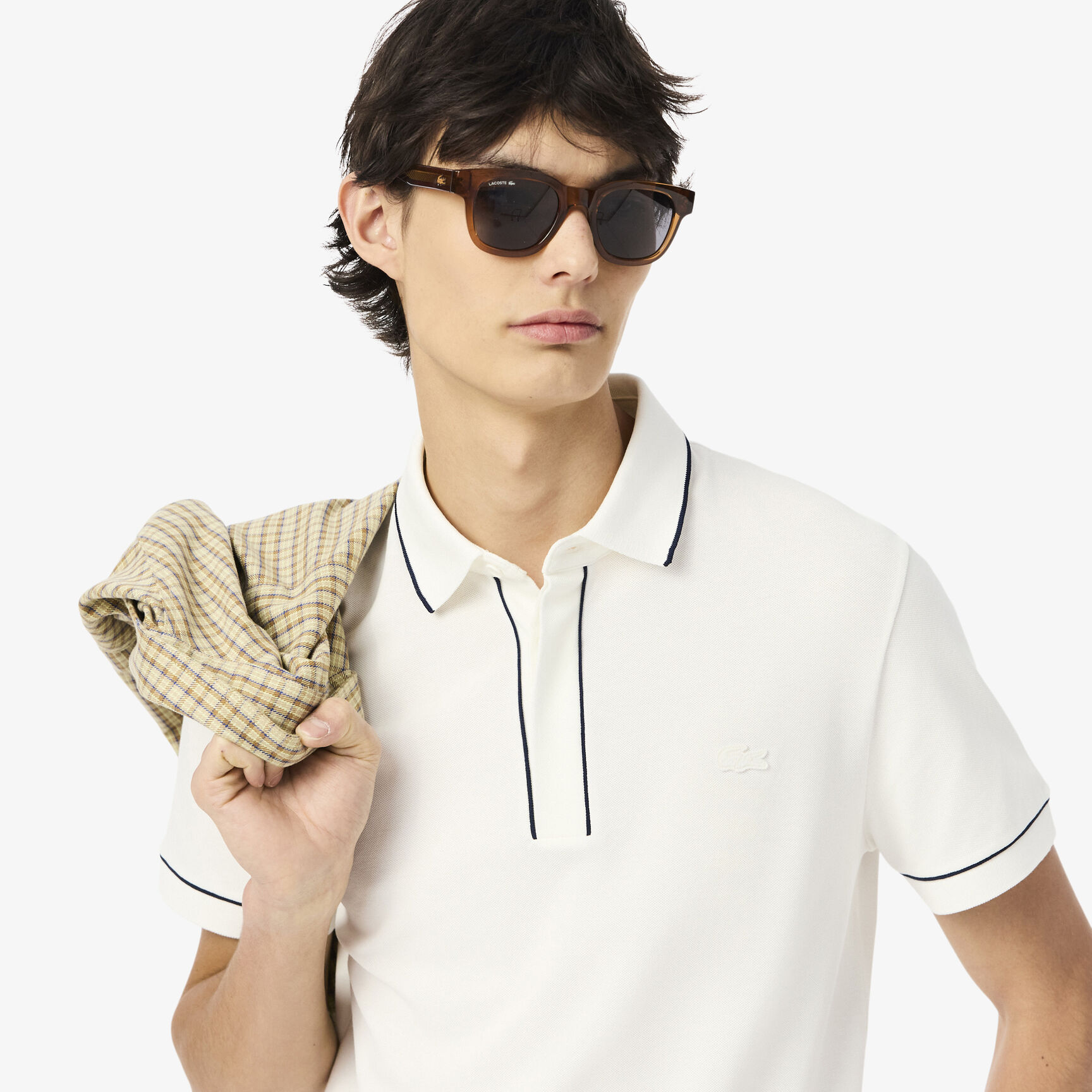 Regular Fit Paris Stretch Pique Polo Shirt - PH8184-00-70V