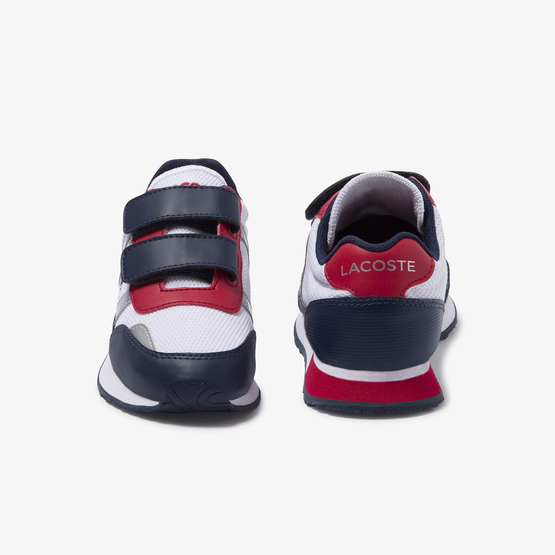 lacoste children s partner textile and synthetic sneakers