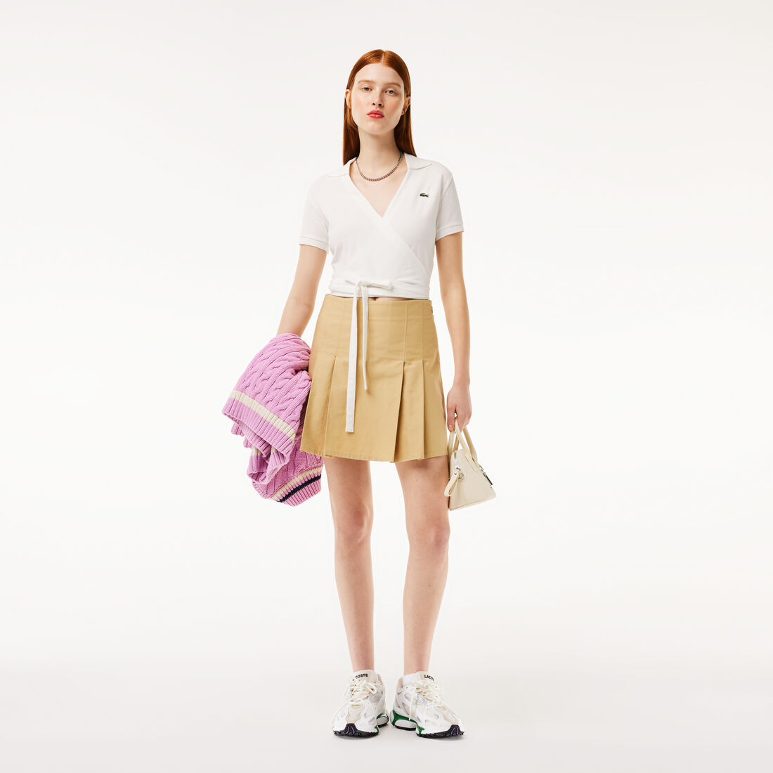 قميص بولو بيكيه مطاطي متقاطع Crossover Stretch Piqu� Polo Shirt - PF7184-00-70V