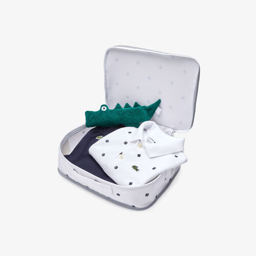Kids’ Rattle And Organic Cotton Pajama Box Set