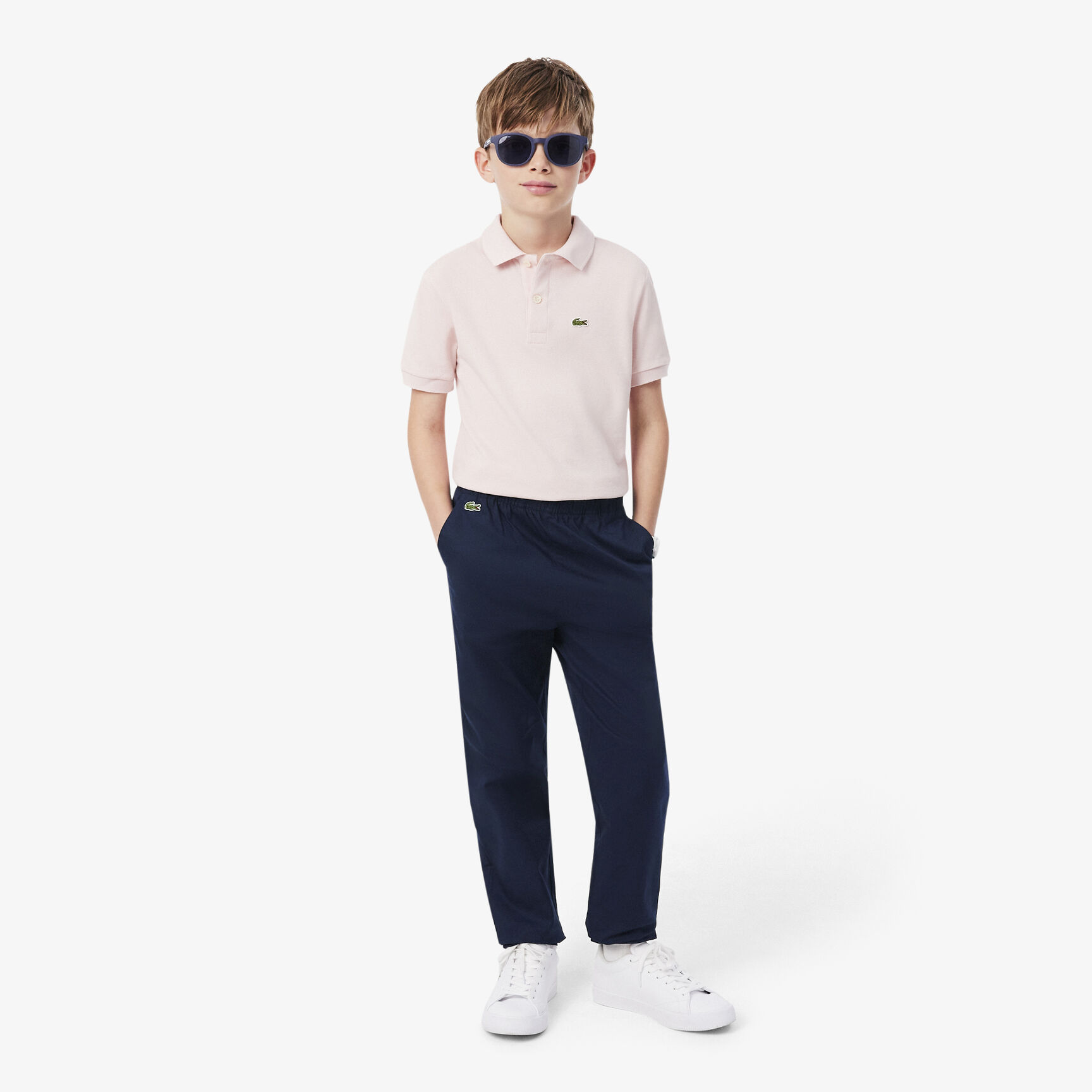 بنطال من قماش الغبردين القطني المطاطي Stretch Cotton Gabardine Pants - HJ0939-00-166