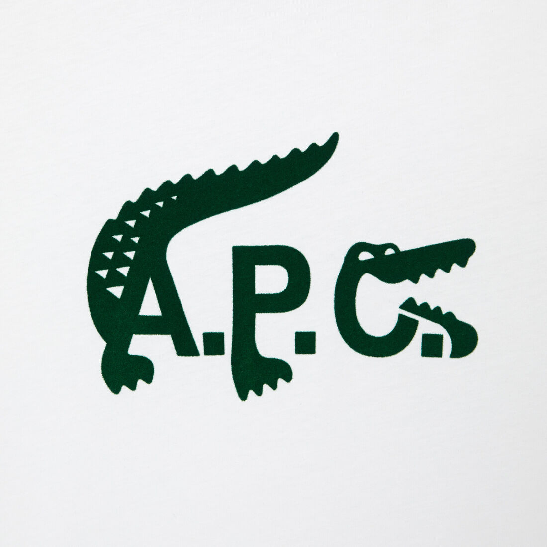 تيشيرت جيرسيه للجنسين مجموعة Lacoste x A.P.C. تيشيرت جيرسيه للجنسين مجموعة Lacoste x A.P.C.