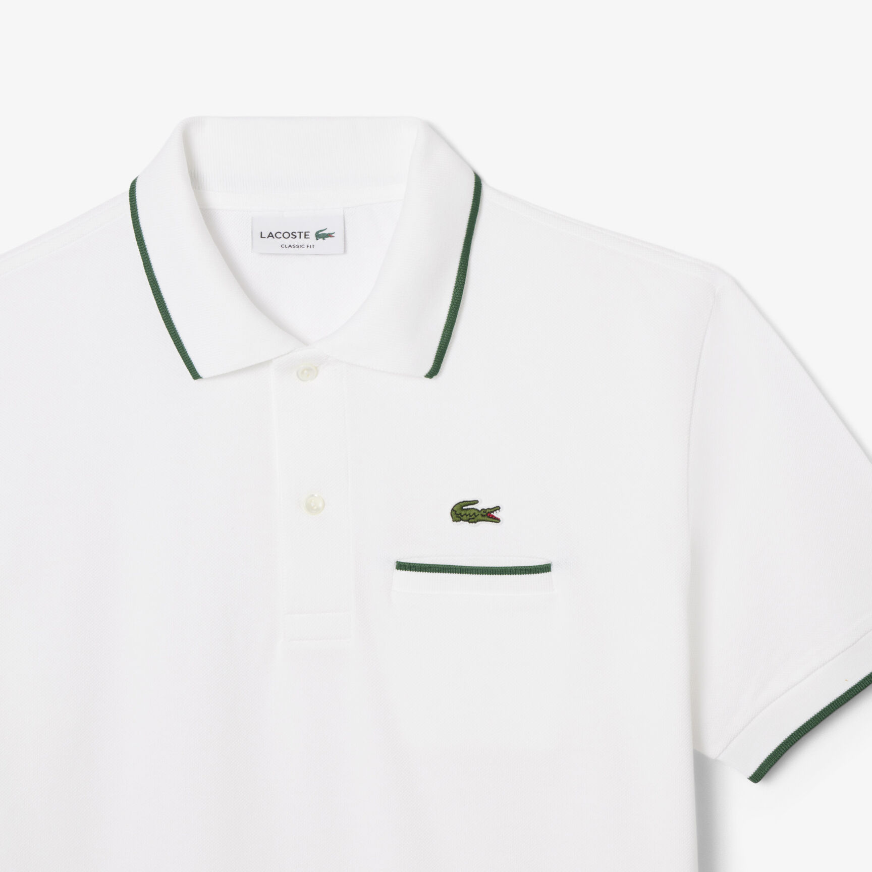 قميص بولو كلاسيكي مناسب للجيب L.12.12 Classic Fit Pocket Accent L.12.12 Polo Shirt - PH9838-00-737