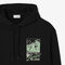 Printed Fleece Hoodie lacoste printed fleece hoodie