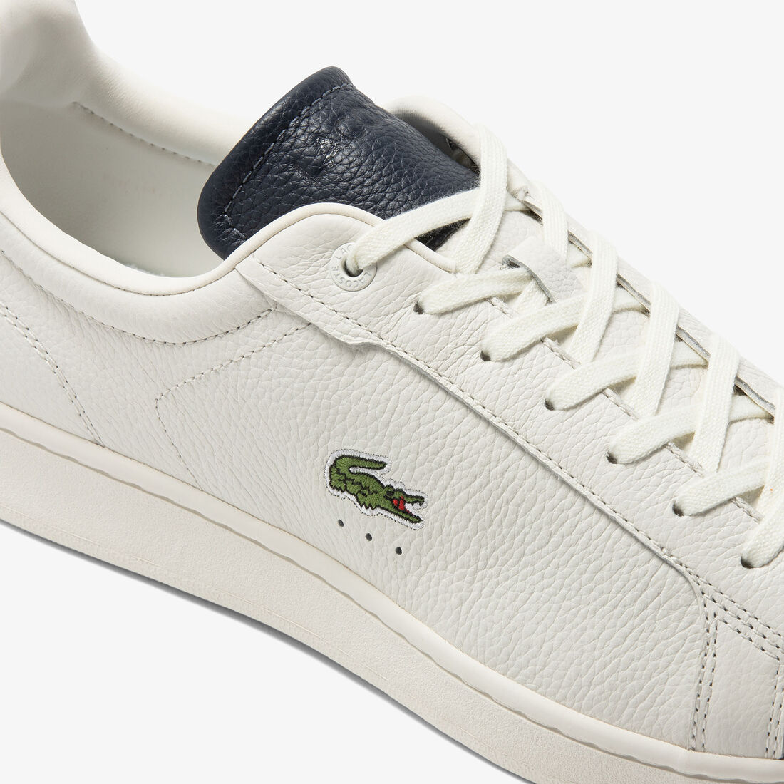 سنيكرز لاكوست كارنابي برو جلد بلون واحد للرجال Men's Lacoste Carnaby Pro Leather Tonal Trainers - 45SMA0062-WN1