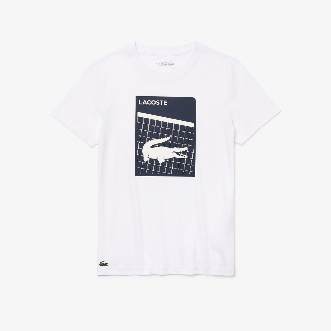 Men's Lacoste SPORT 3D Print Breathable T-shirt Men's Lacoste SPORT 3D Print Breathable T-shirt