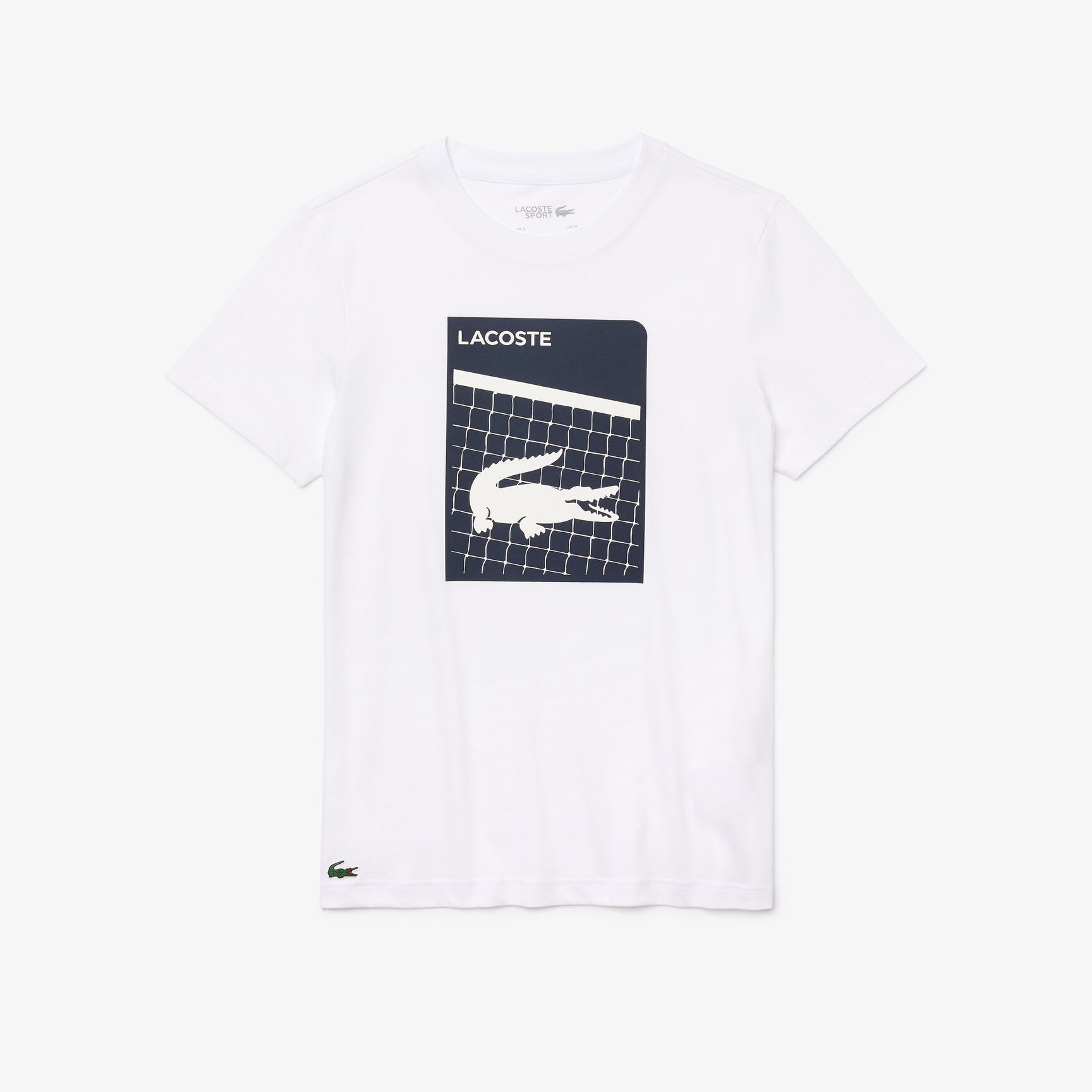 Men's Lacoste SPORT 3D Print Breathable T-shirt Men's Lacoste SPORT 3D Print Breathable T-shirt