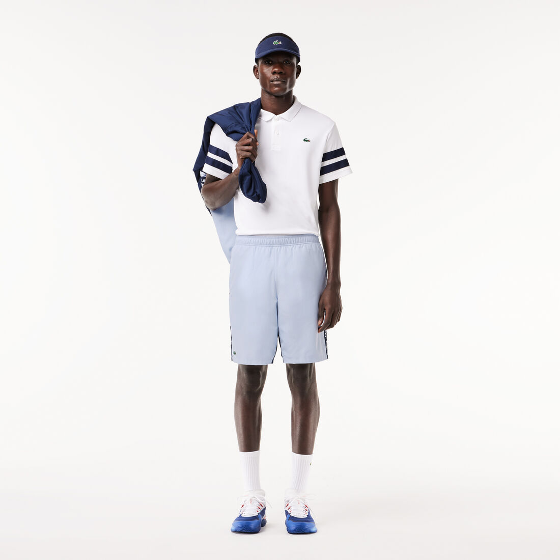Sportsuit Logo Stripe Tennis Shorts Sportsuit Logo Stripe Tennis Shorts - GH7443-00-X1J
