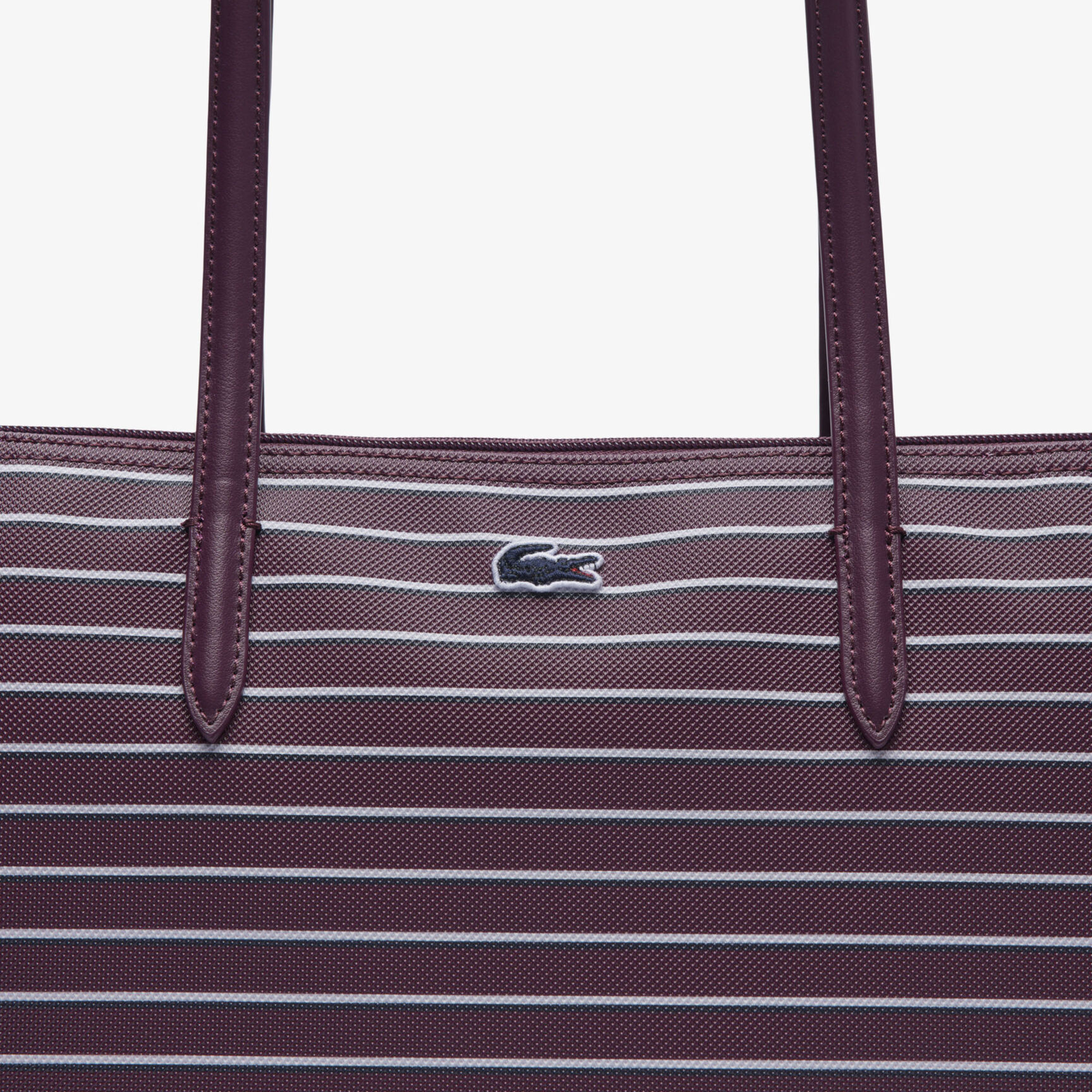 Large Striped L.12.12 Concept Tote - NF5132SJ-R48