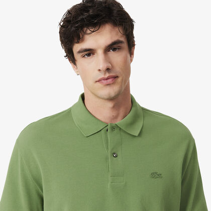 Loose Fit Heavy Pique Polo Shirt