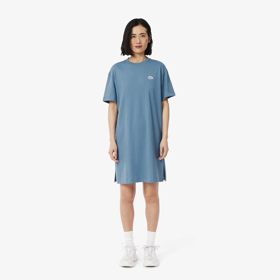 Oversized Cotton Jersey T-shirt Dress - EF2864-00-HD9