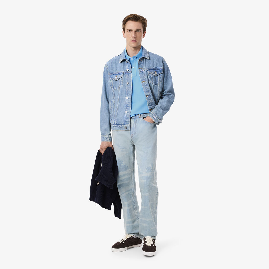 Slim Fit L.12.12 Original Polo Shirt Original L.12.12 Slim Fit Petit Pique Cotton Polo Shirt - PH4012-00-IY3