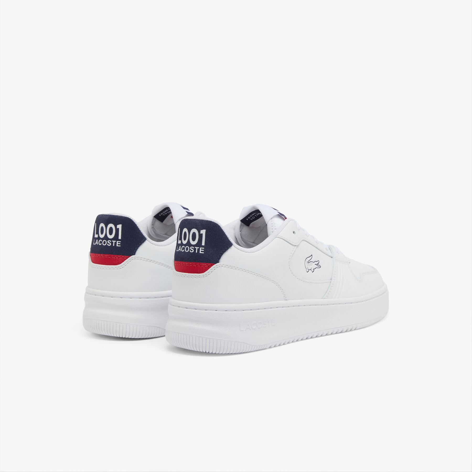 Men's L001 Set Leather Sneakers lacoste men s l001 set leather sneakers
