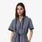lacoste jacquard monogram hoodie dress
