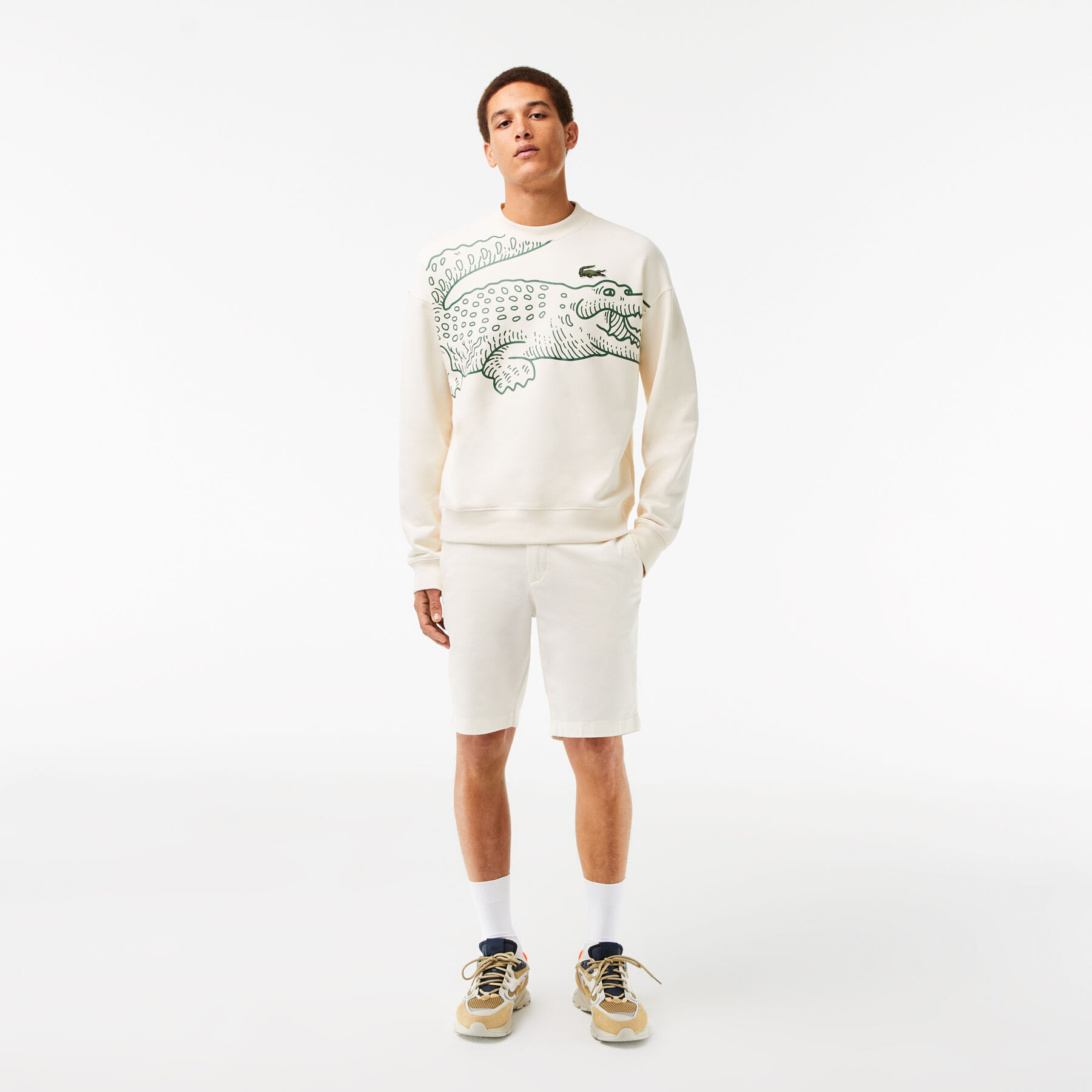Men's Slim Fit Stretch Cotton Bermuda Shorts lacoste men s slim fit stretch cotton bermuda shorts