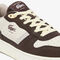 حذاء رياضي رجالي من الجلد بتصميم مشبك على شكل حرف T Men's T-Clip Set Leather Sneakers - 51SMA0100-2G3