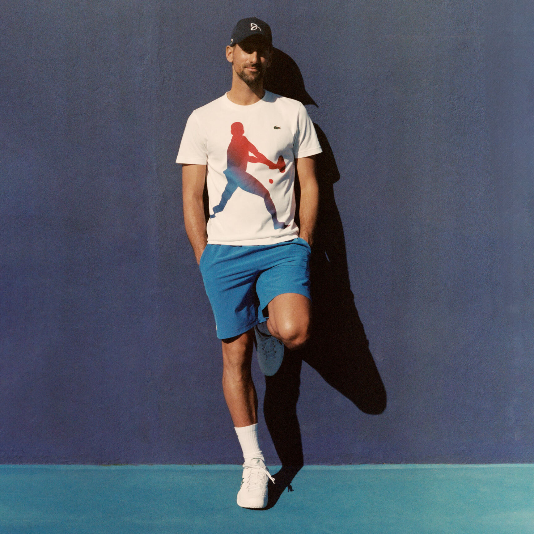 Lacoste Tennis x Novak Djokovic T-shirt and Cap Set Lacoste Tennis x Novak Djokovic T-shirt and Cap Set - TH7516-00-001