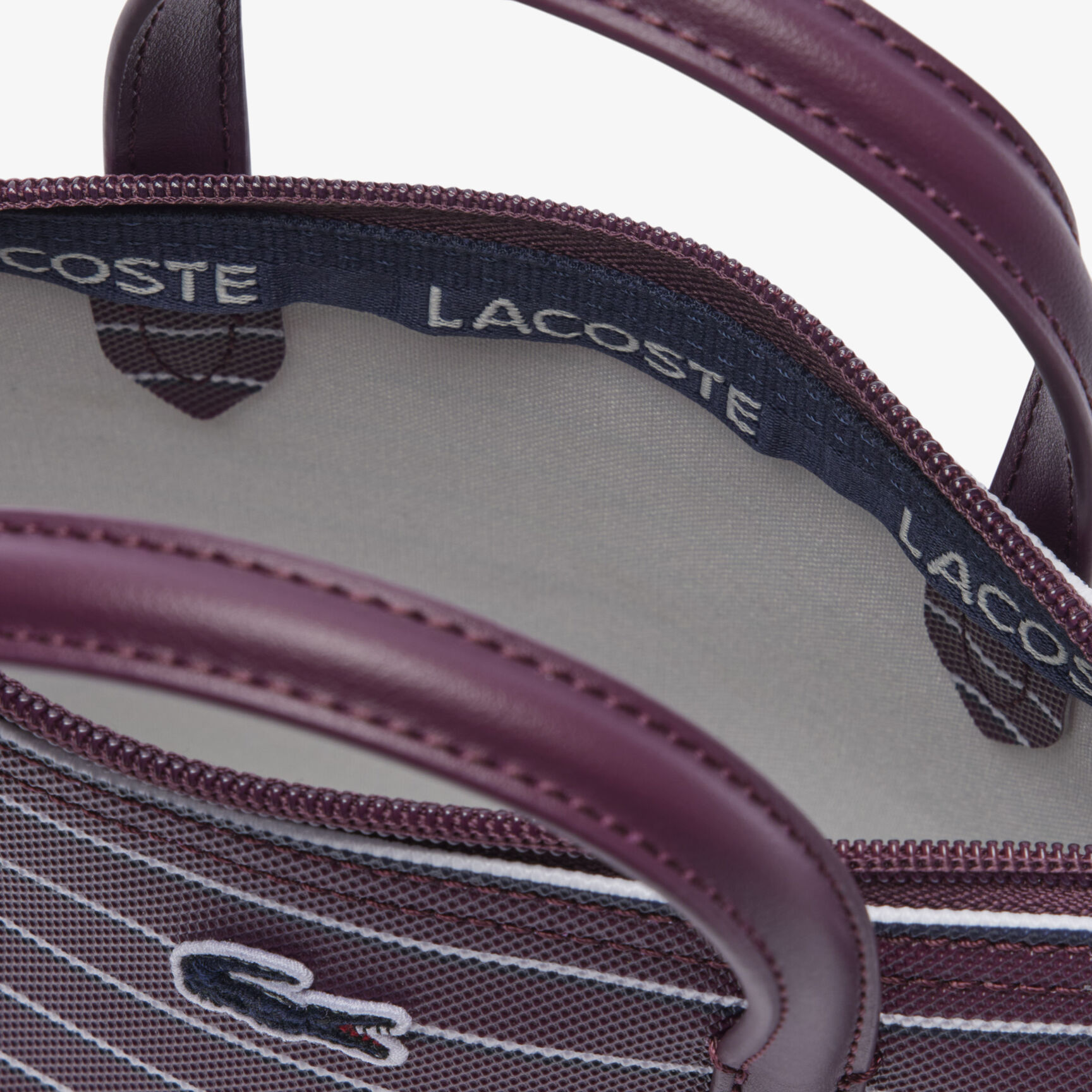 Mini Striped L.12.12 Concept Tote Mini Striped L.12.12 Concept Tote - NF5131SJ-R48