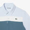 lacoste regular fit colour block golf polo shirt