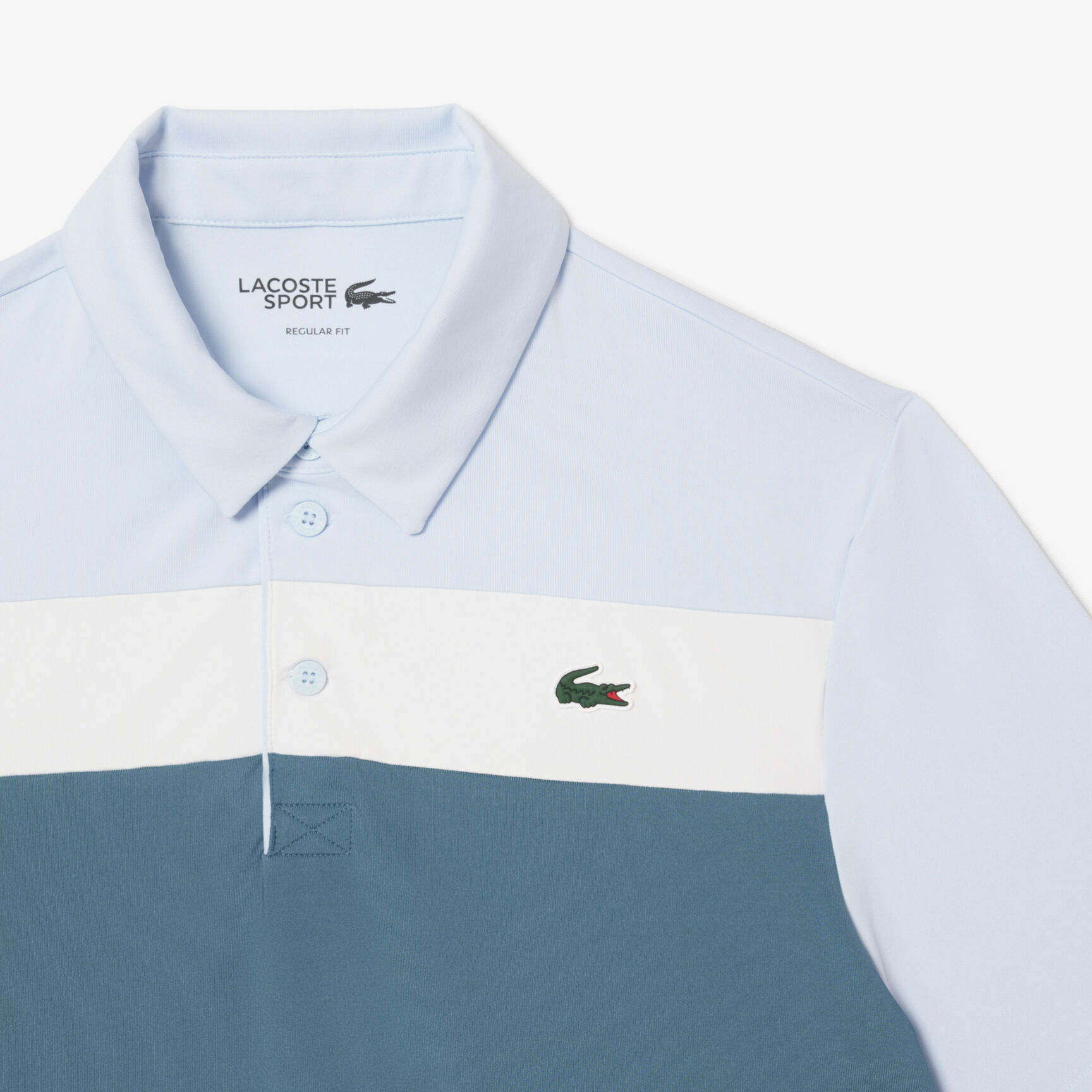 قميص بولو جولف بقصّة عادية وملون Regular Fit Colour-Block Golf Polo Shirt - DH8954-00-H9I