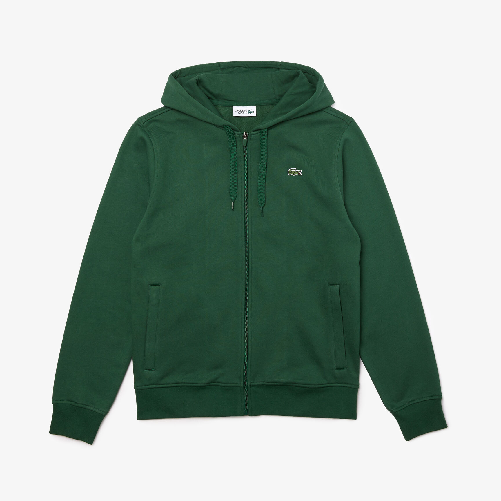 Men's Lacoste SPORT Lightweight Bi-material Hoodie Men's Lacoste SPORT Lightweight Bi-material Hoodie