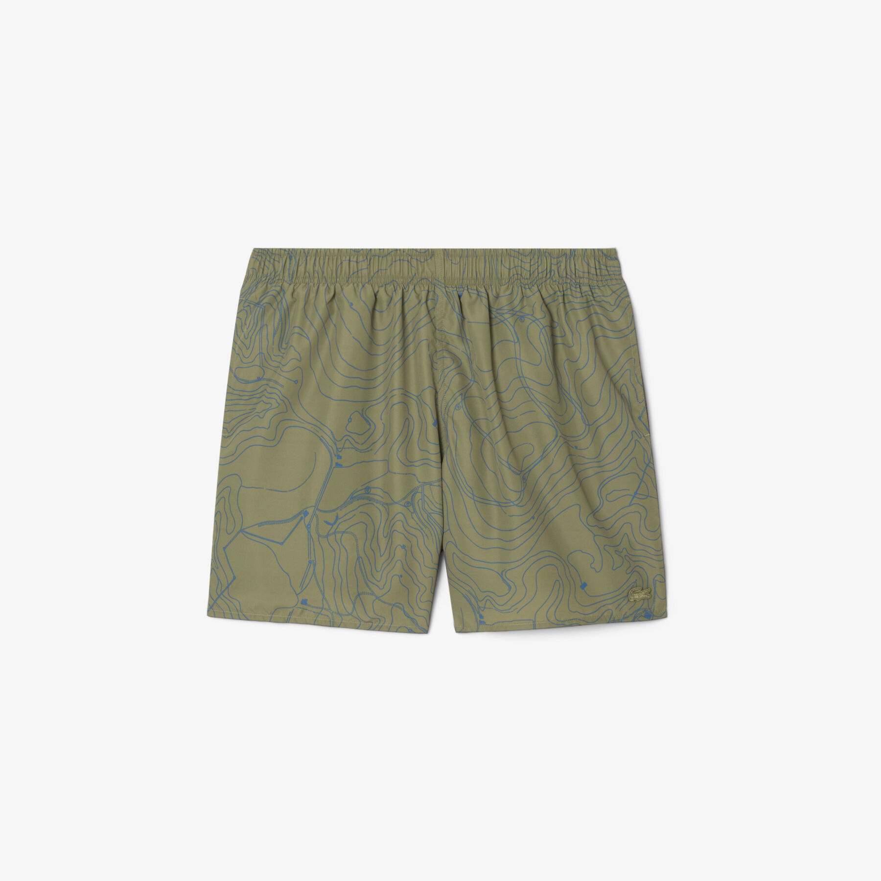Mid Length Print Swim Trunks lacoste mid length print swim trunks