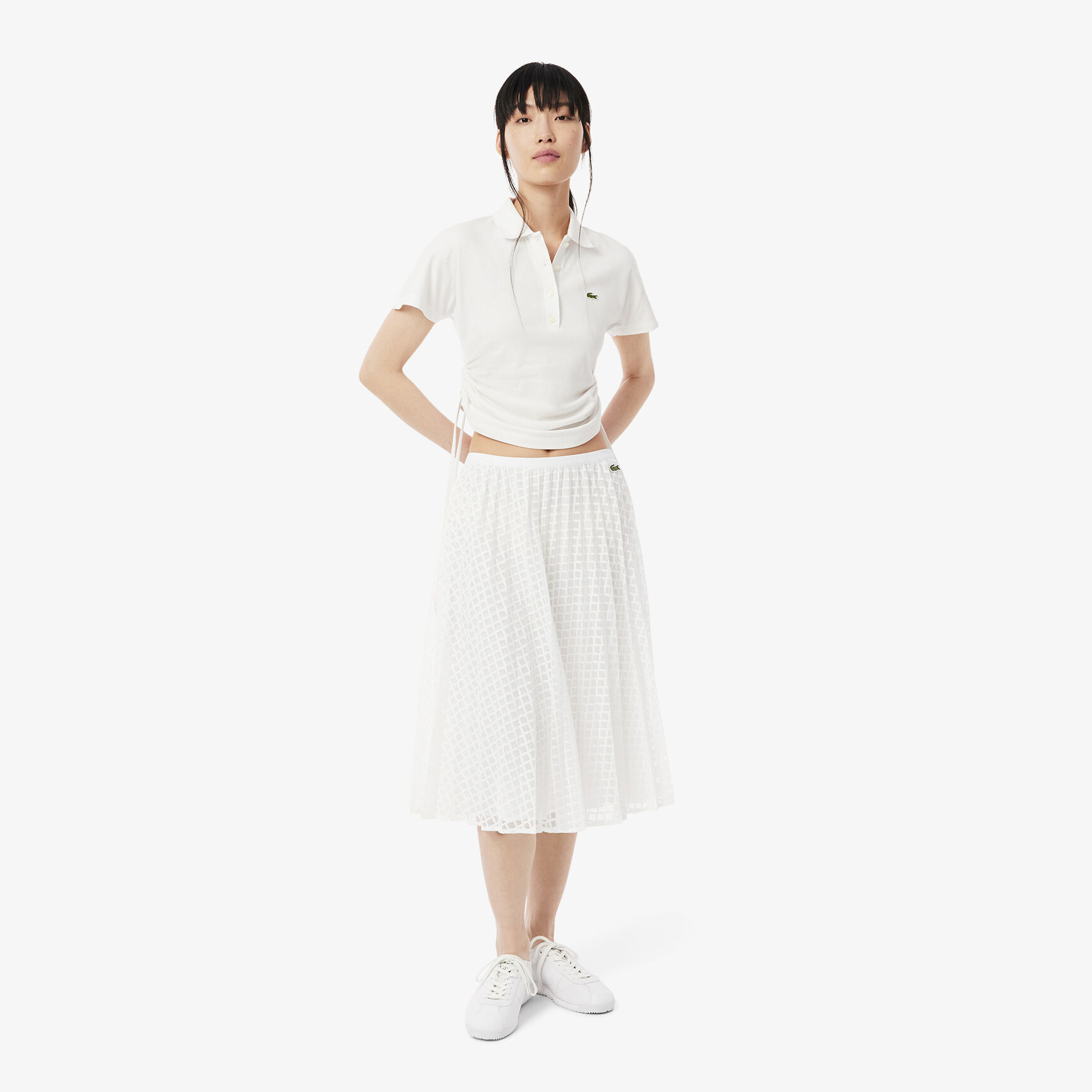 Pleated Lace Skirt Pleated Lace Skirt - JF0202-00-70V