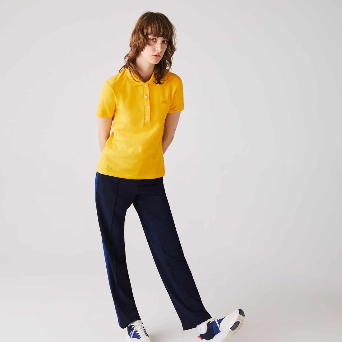 L.12.D Slim Fit Stretch Petit Pique Polo Shirt L.12.D Slim Fit Stretch Petit Pique Polo Shirt