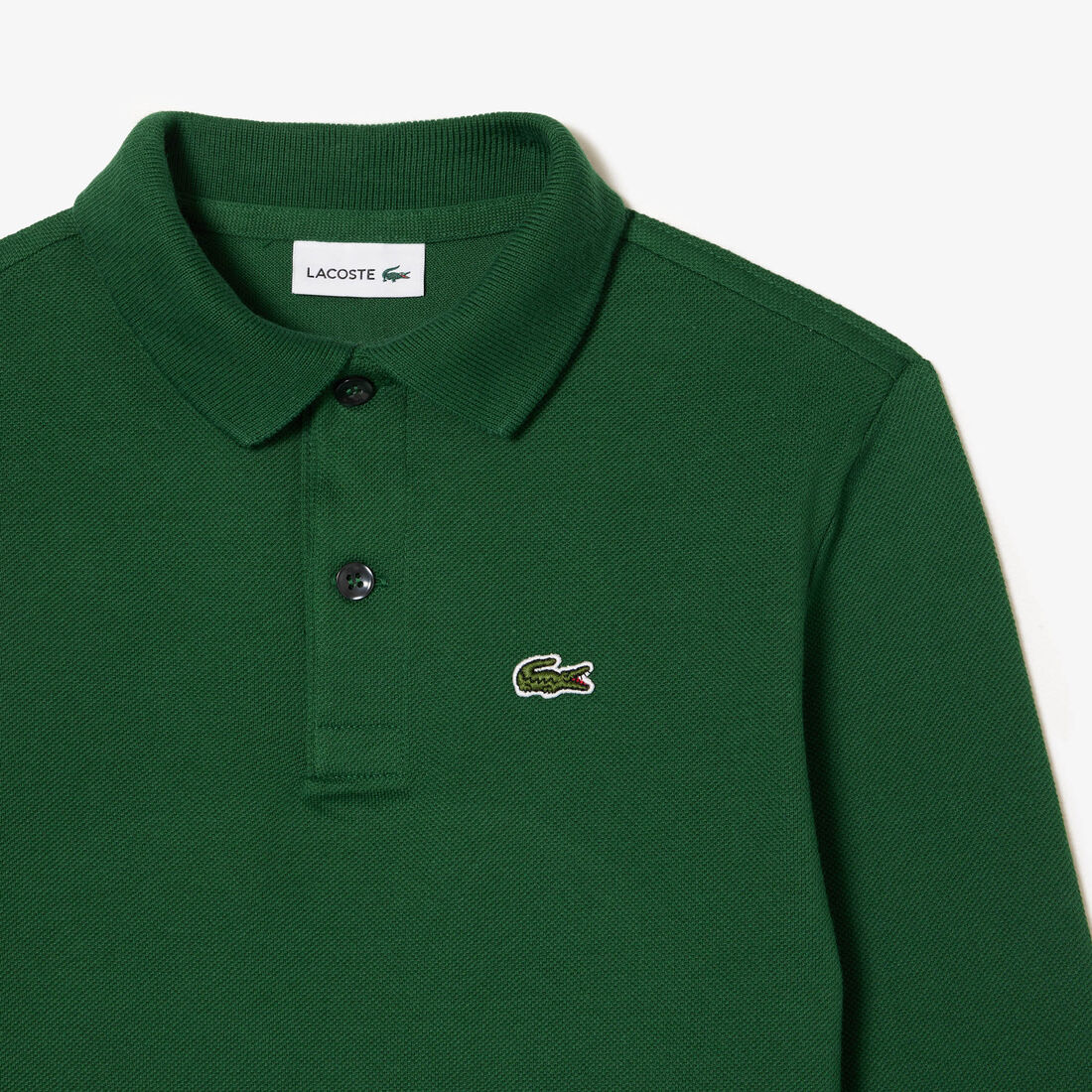 شورت لاكوست صوف وقطن عضوي ناعم للأطفال Kids' Lacoste Regular Fit Petit Pique Polo Shirt - PJ8915-00-132