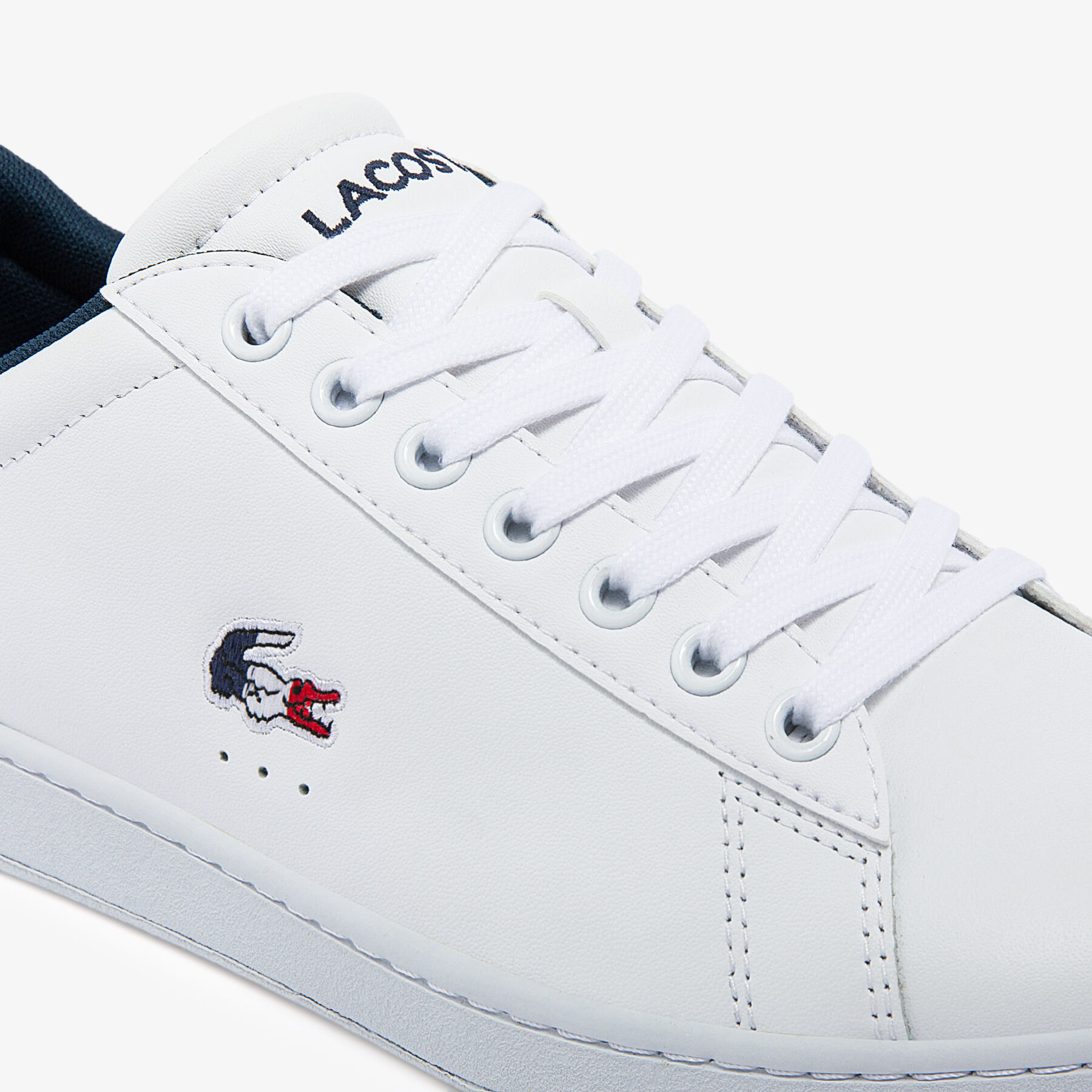 Men's Carnaby Evo Leather and Synthetic Trainers lacoste men s carnaby evo leather and synthetic trainers