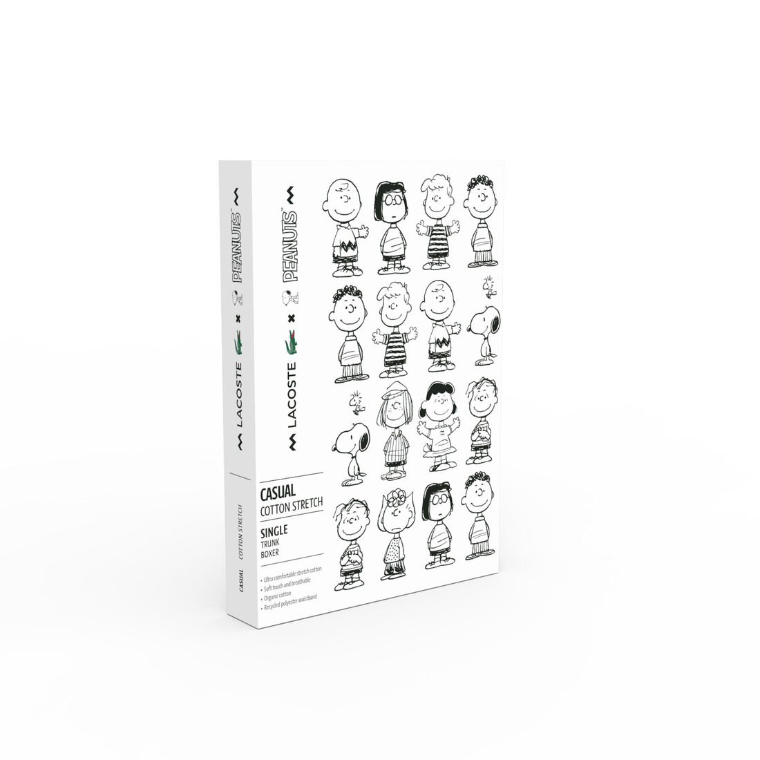 Men’s Lacoste x Peanuts Print Organic Cotton Trunk Men’s Lacoste x Peanuts Print Organic Cotton Trunk