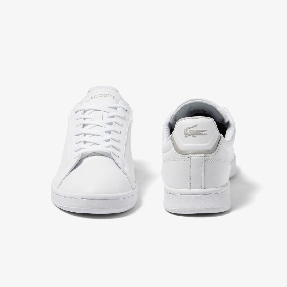 سنيكرز لاكوست كارنابي برو بي ال جلد بلون واحد للرجال Men's Lacoste Carnaby Pro BL Leather Tonal Trainers - 45SMA0110-21G