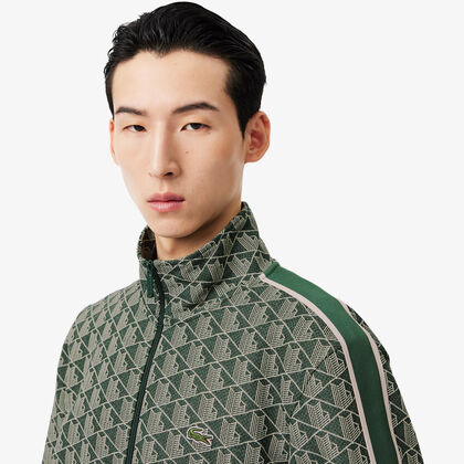 Paris Zip-up Jacquard Track Jacket