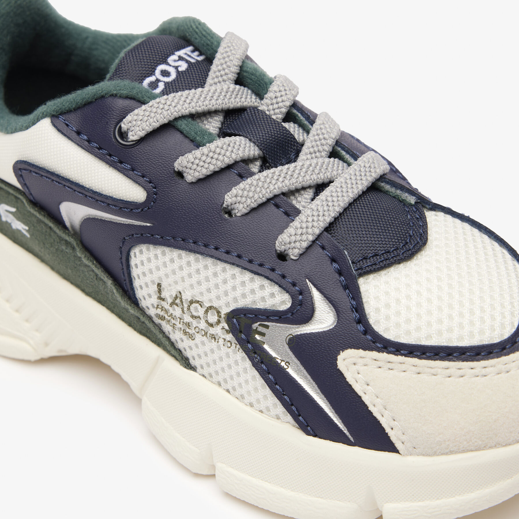Infants' L003 Neo Textile Trainers lacoste infants l003 neo textile trainers