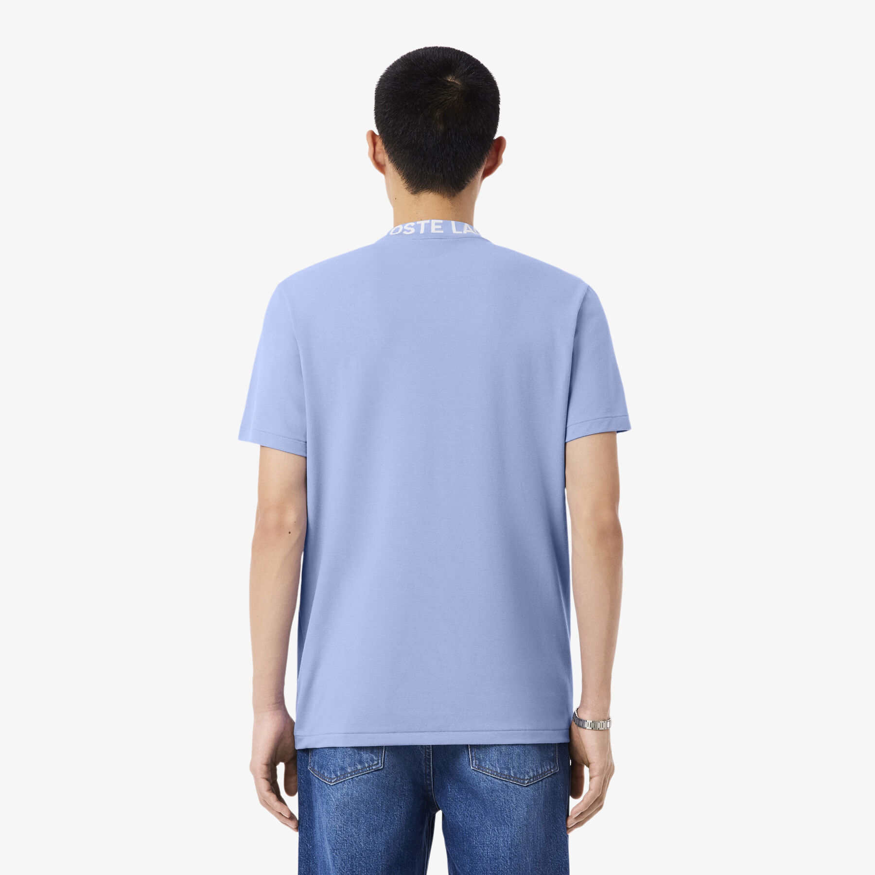 Jacquard Branded Pique T-shirt lacoste jacquard branded pique t shirt