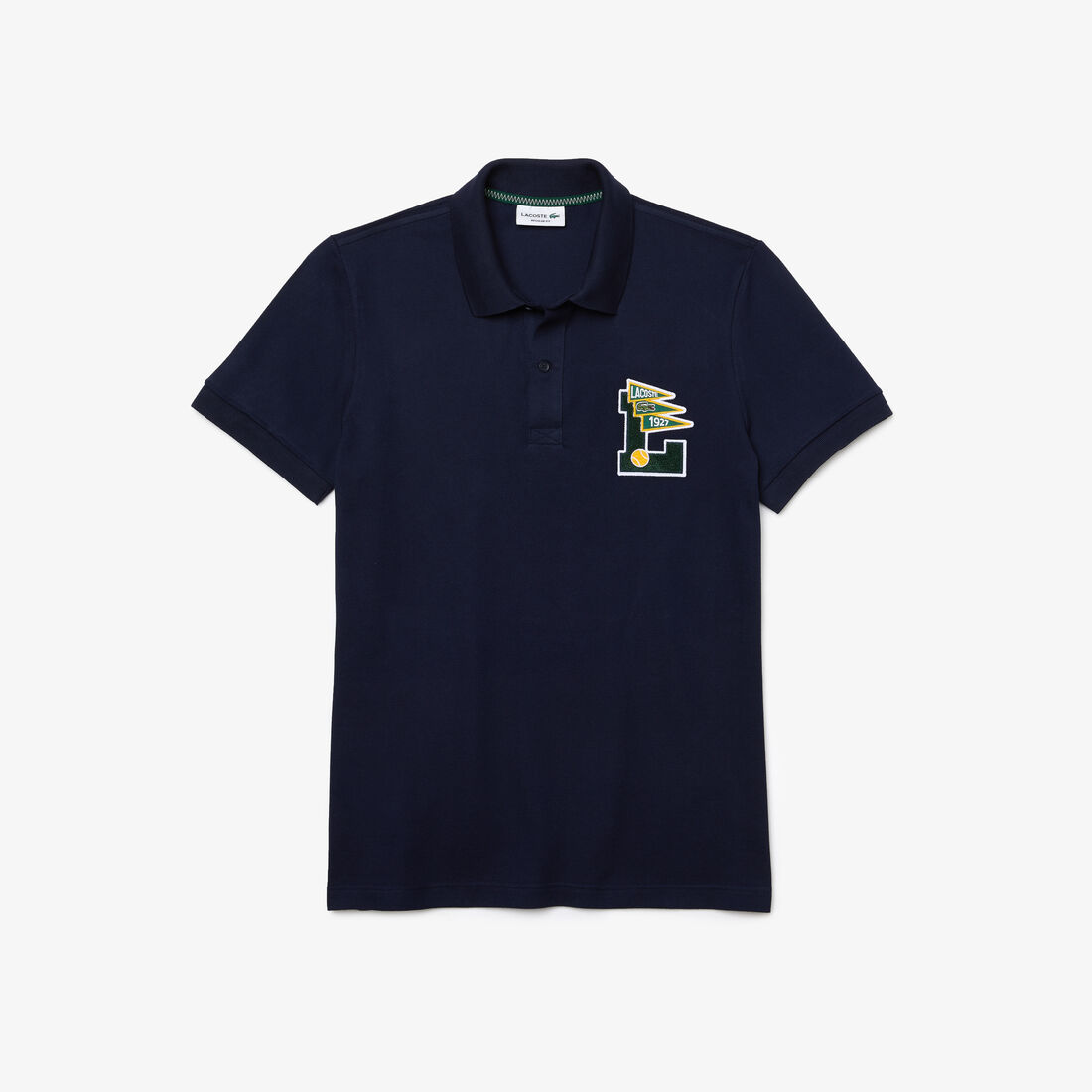 Men’s Lacoste Regular Fit L Badge Cotton Piqué Polo Men’s Lacoste Regular Fit L Badge Cotton Piqué Polo