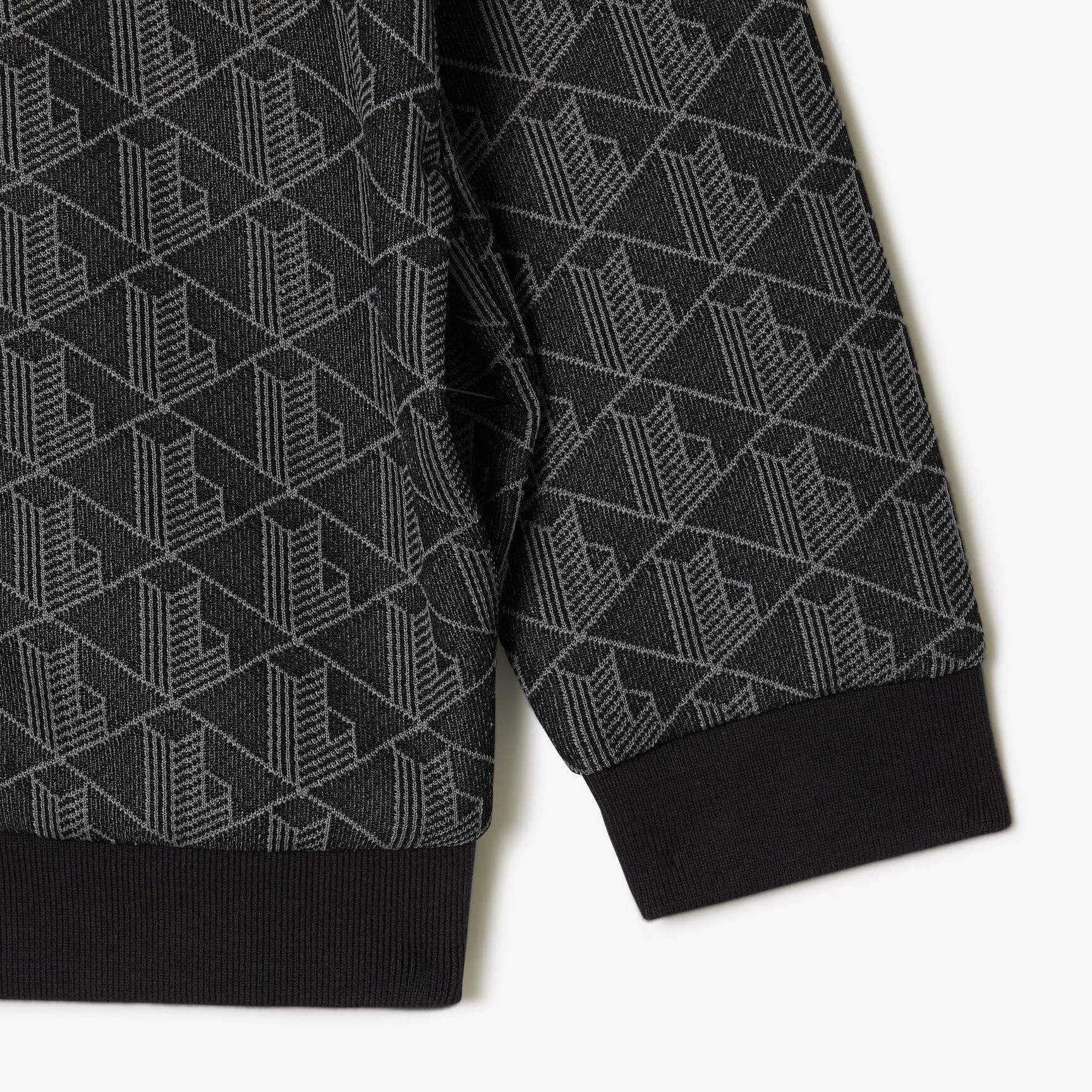 High Neck Zip-Up Paris Monogram Sweatshirt - SJ1233-00-4PC