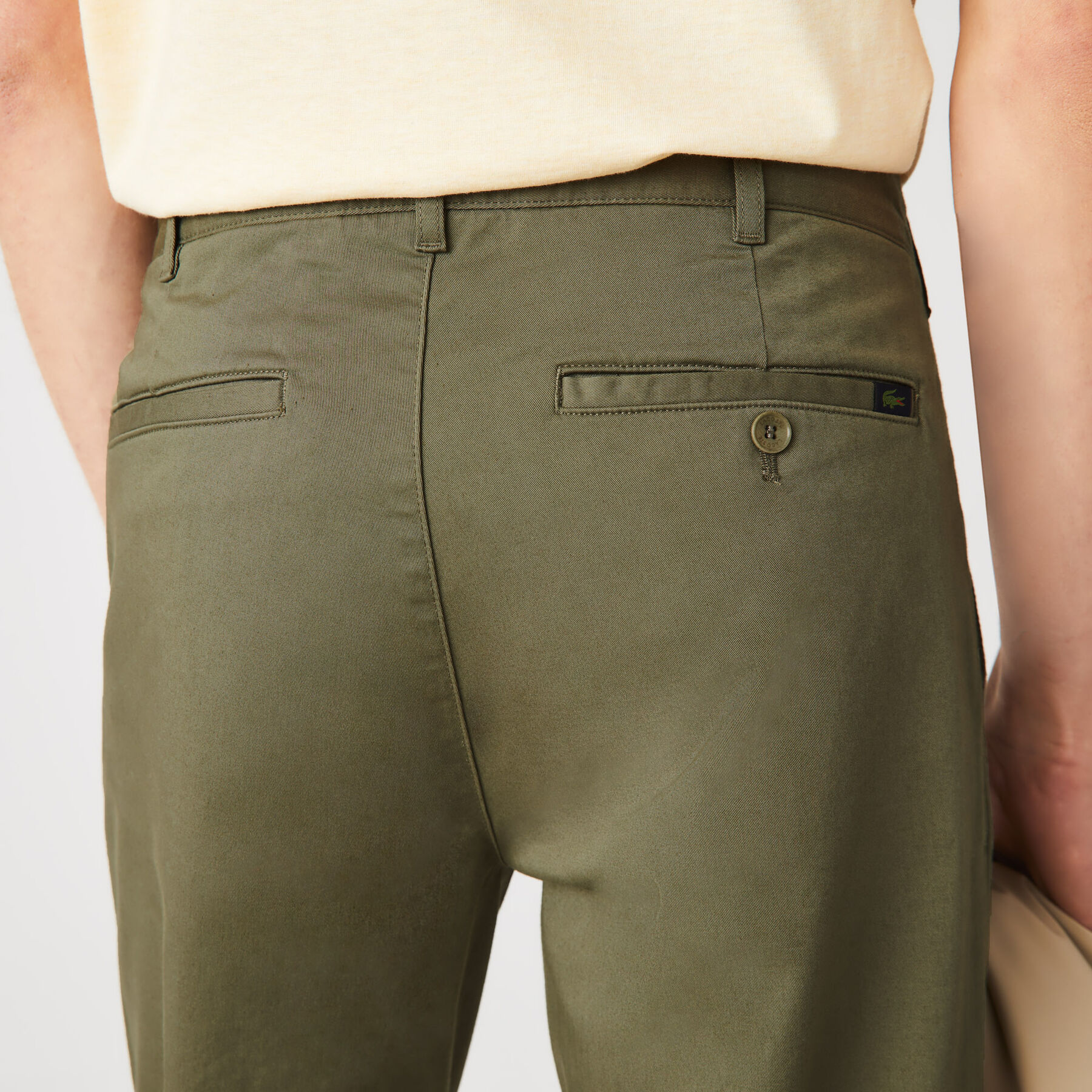 Men's New Classic Slim Fit Stretch Cotton Trousers lacoste men s new classic slim fit stretch cotton trousers