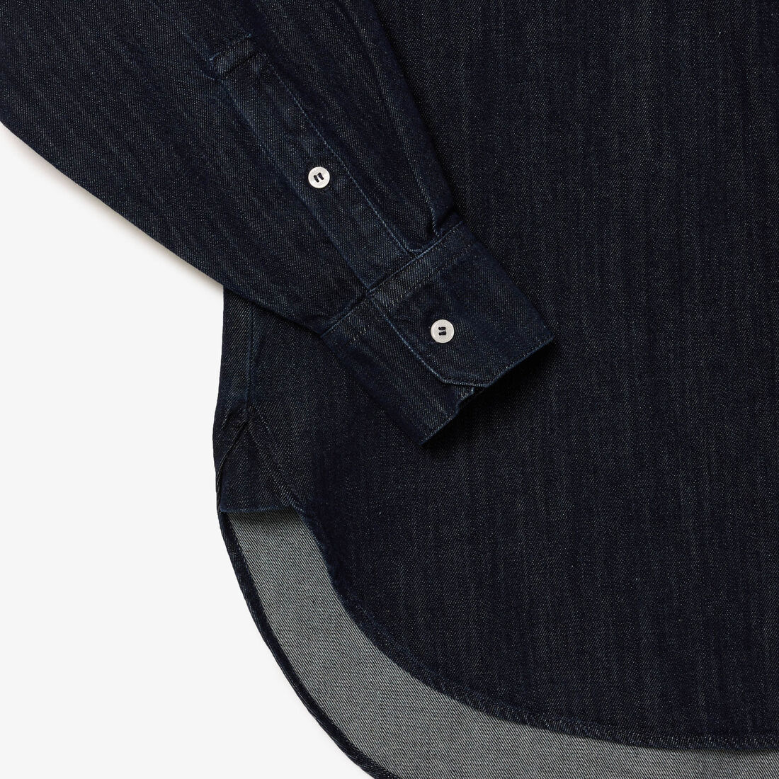 Oversized Denim Shirt Women's Lacoste Oversized Cotton Denim Shirt - CF0036-00-0PV