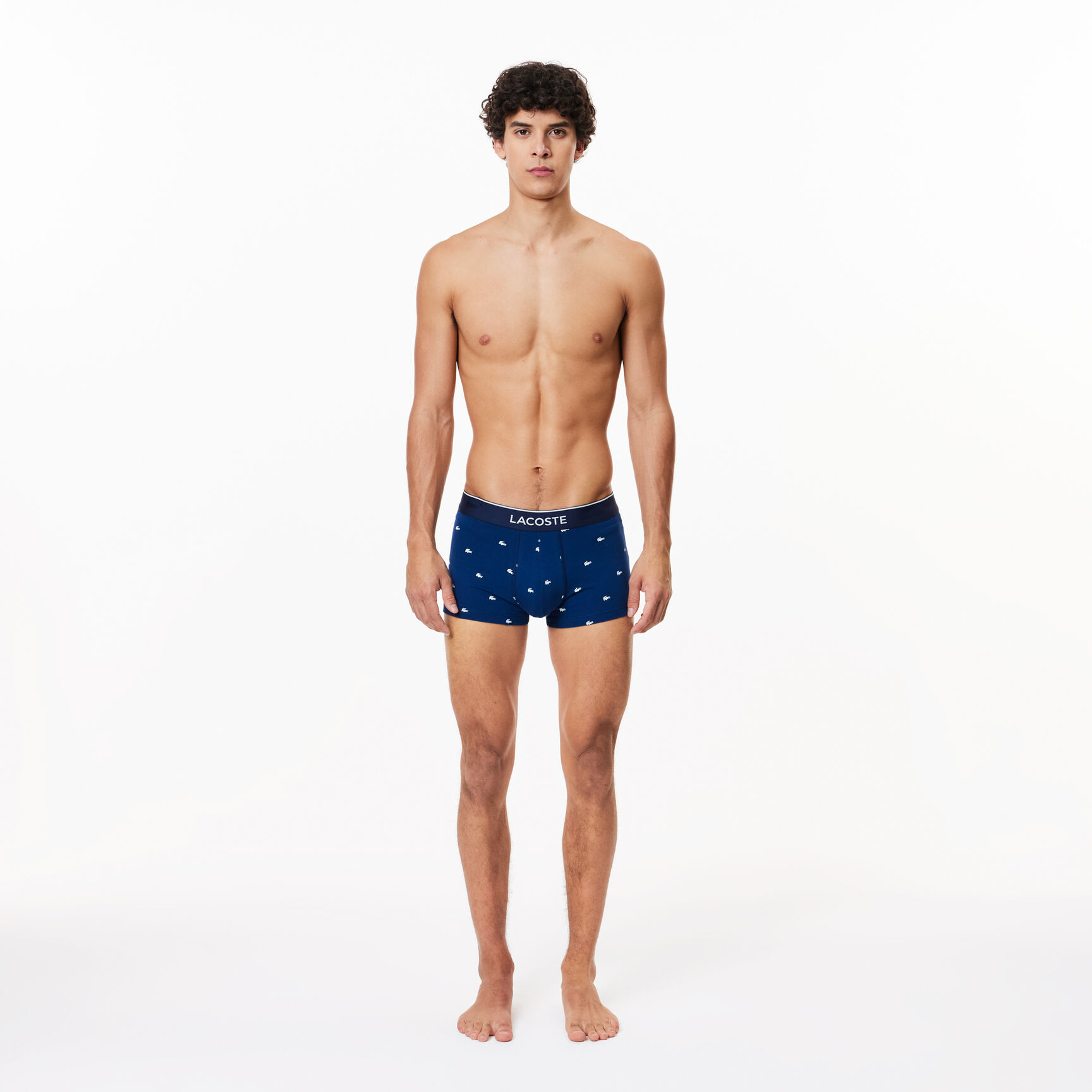 طقم بوكسر كاجوال أسود، 3 قطع Pack Of 3 Casual Signature Trunk - 5H3411-00-W3T