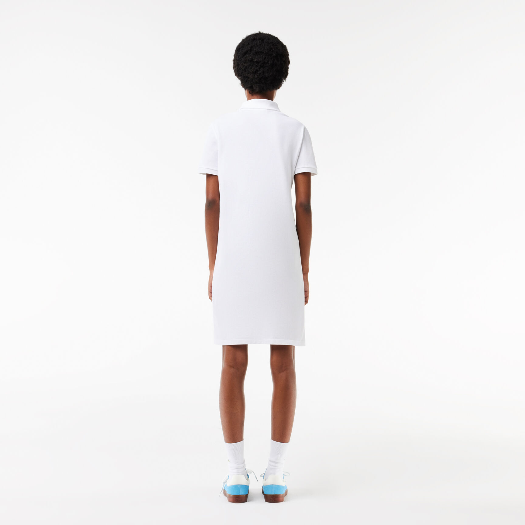 Women's Lacoste Pique Knit Polo Dress Women's Lacoste Piqu Knit Polo Dress - EF7767-00-001