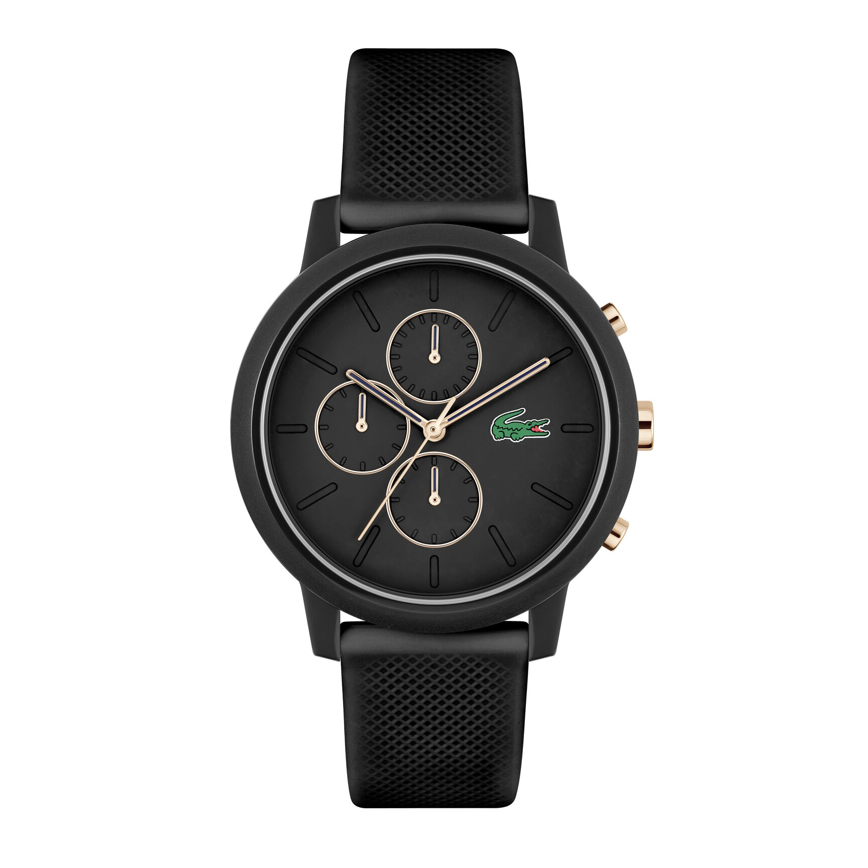 L.12.12 Chrono Sport Men's Watch - 2011247-BLK