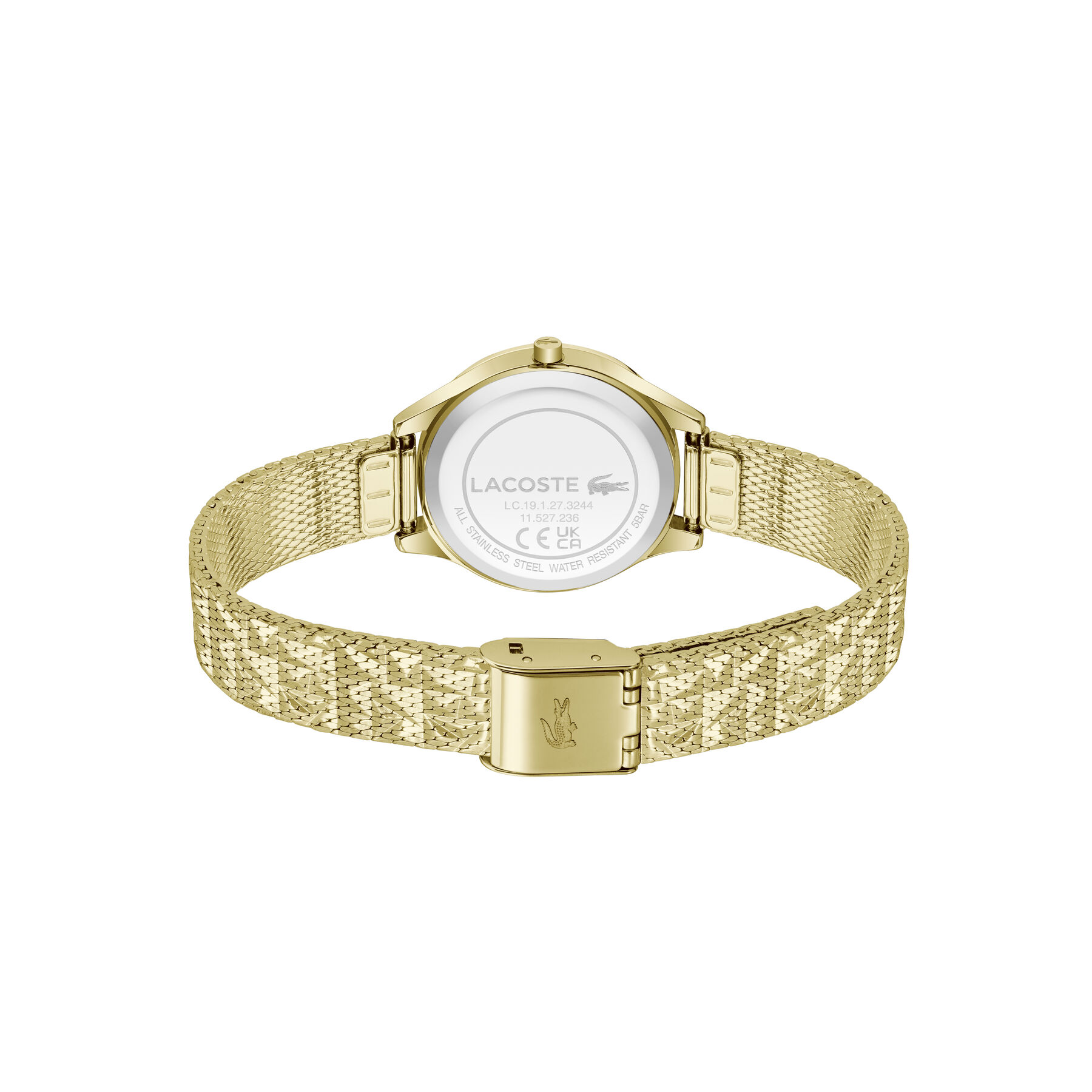Thin Gold-Plated Steel Women's Watch - 2001502-GOLD