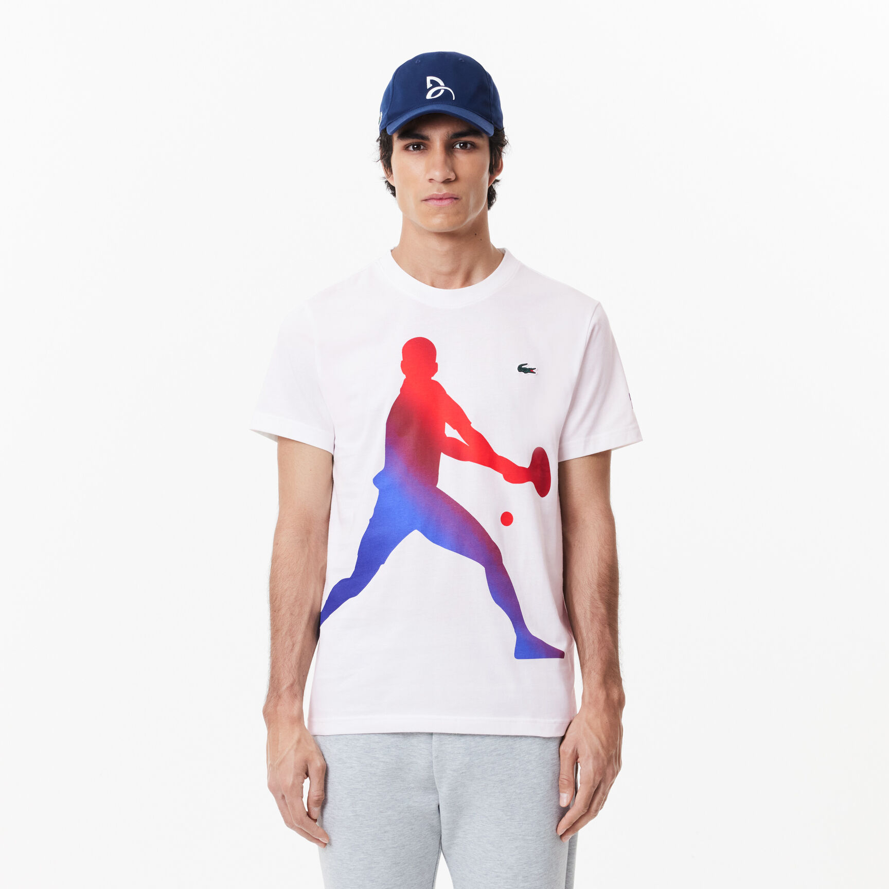 Lacoste Tennis x Novak Djokovic T-shirt and Cap Set Lacoste Tennis x Novak Djokovic T-shirt and Cap Set - TH7516-00-001