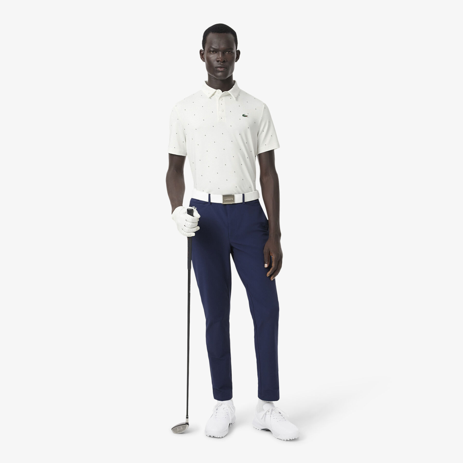 Regular Fit Printed Golf Polo Shirt lacoste regular fit printed golf polo shirt