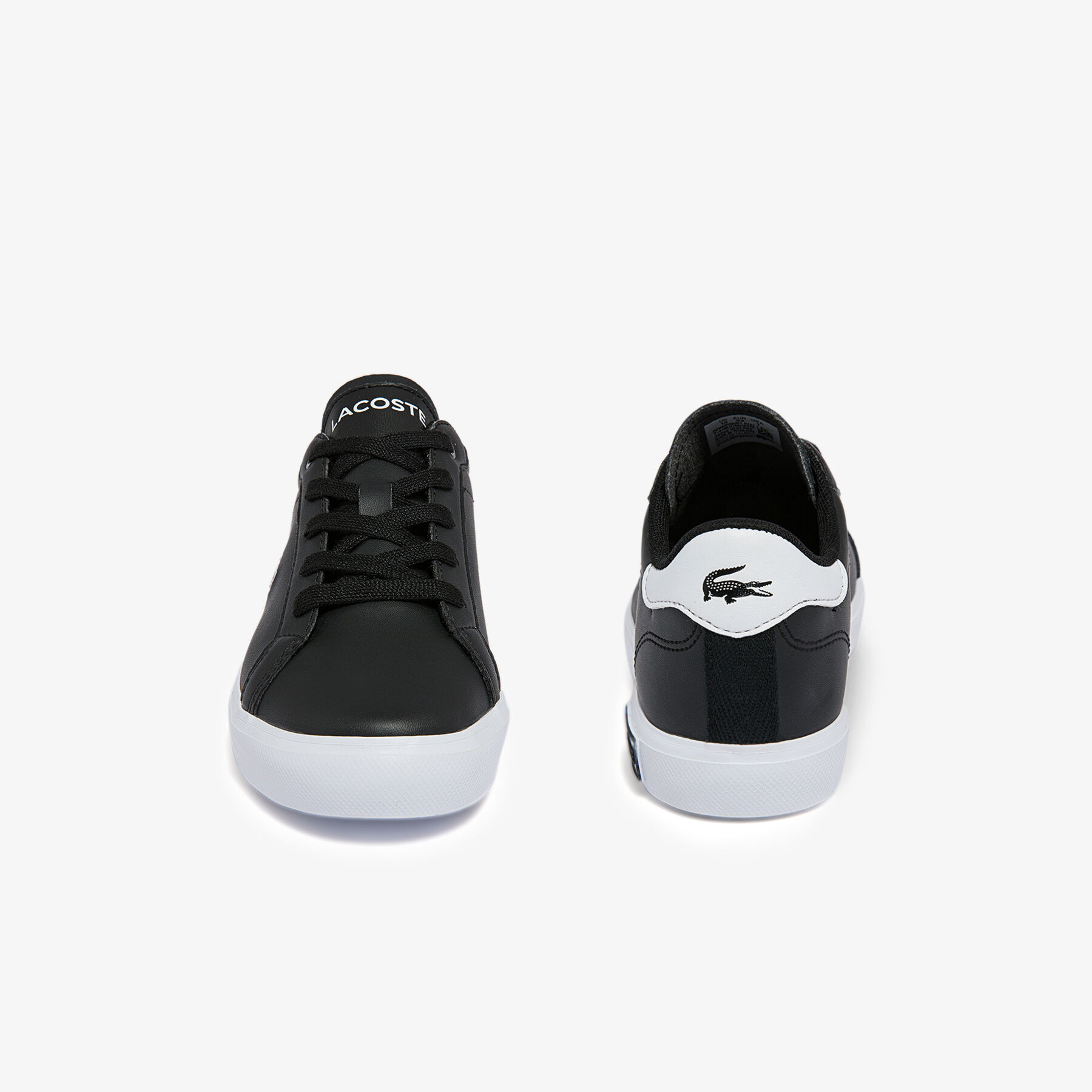 Children's Powercourt Synthetic Trainers lacoste children s powercourt synthetic trainers