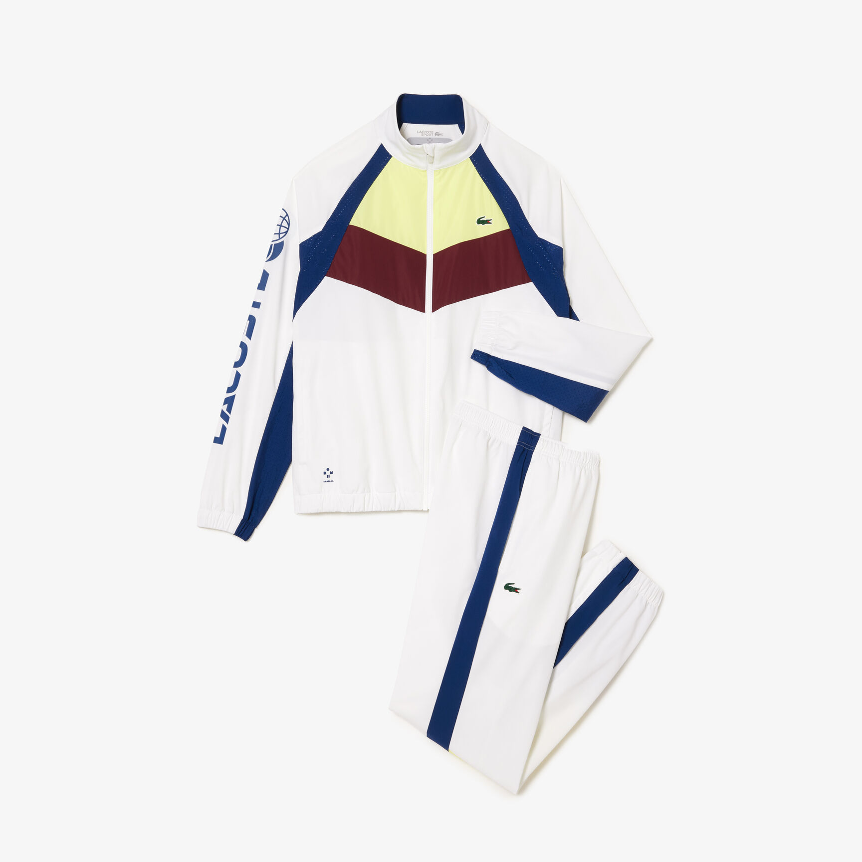 بدلة رياضية للتنس من قماش معاد تدويره Lacoste Tennis x Daniil Medvedev Tracksuit - WH1789-00-Q8I