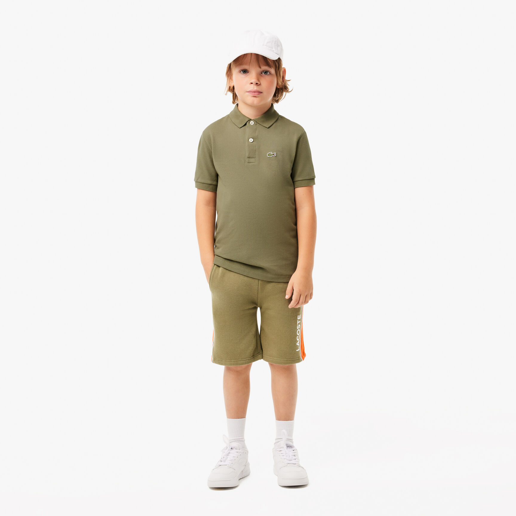 Kids' Monochrome Pique Polo Shirt - PJ2909-00-BMY
